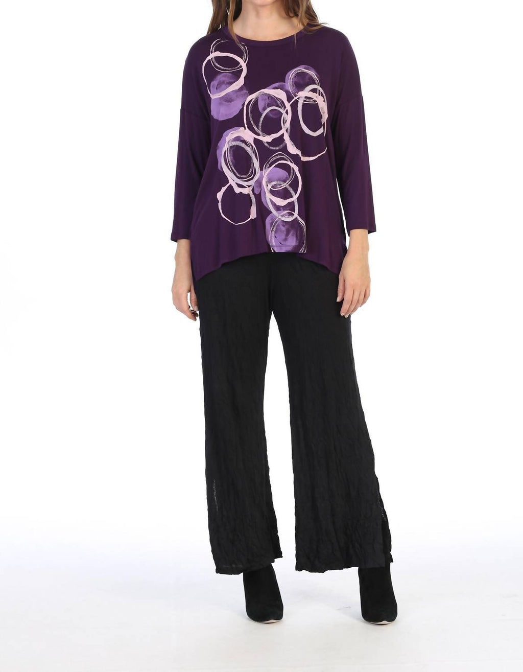 Jess & Jane - Echoes Modal Tunic Top