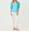 Lilly Pulitzer - Ronson Eyelet Knit Top