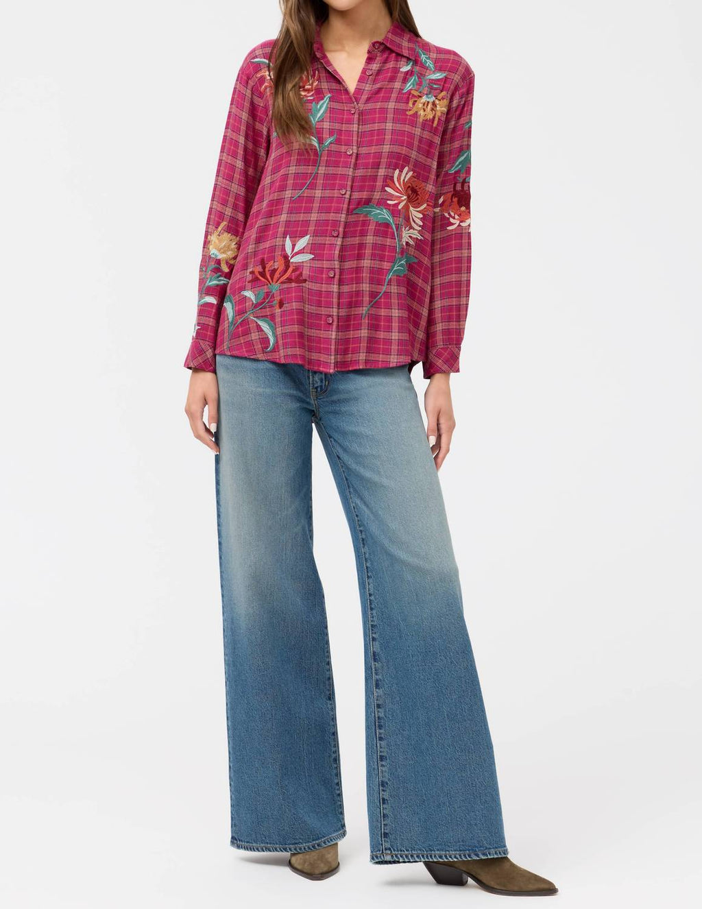 Johnny Was - WESLIE OVERSIZED SHIRT TUNIC