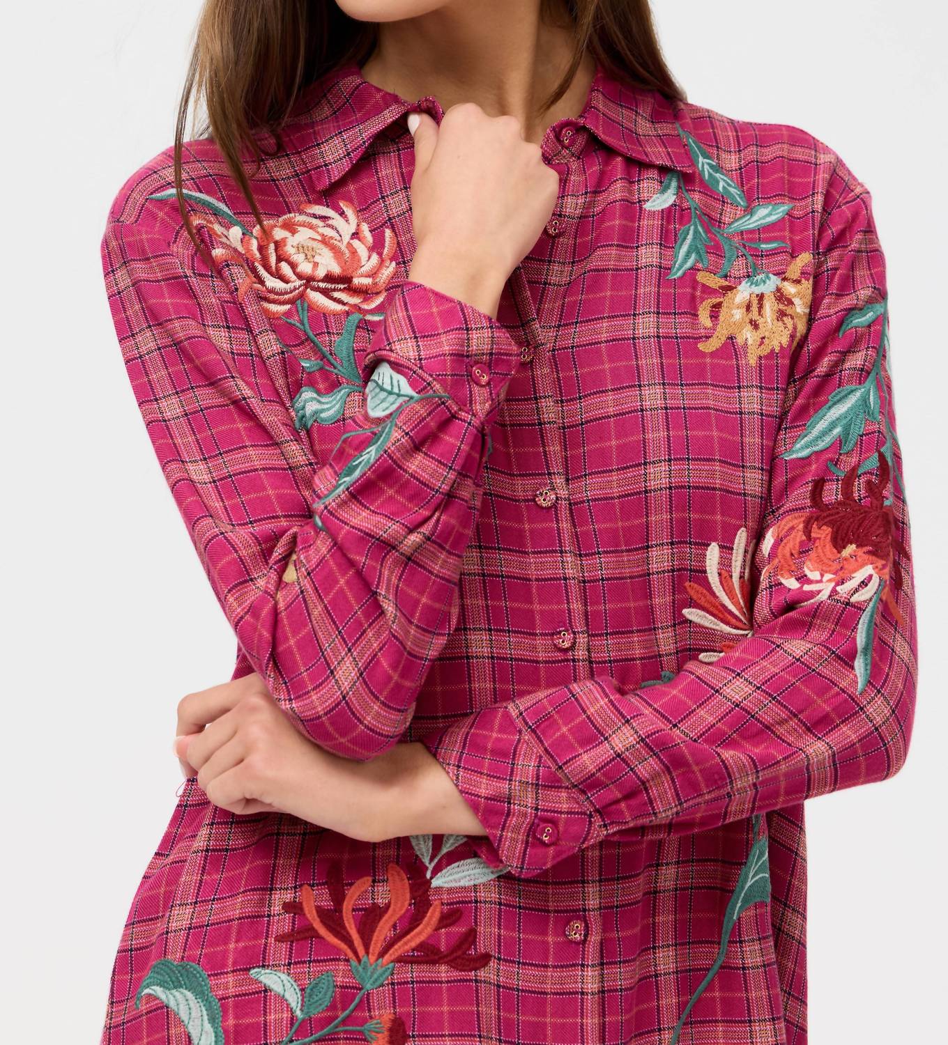 Johnny Was - WESLIE OVERSIZED SHIRT TUNIC