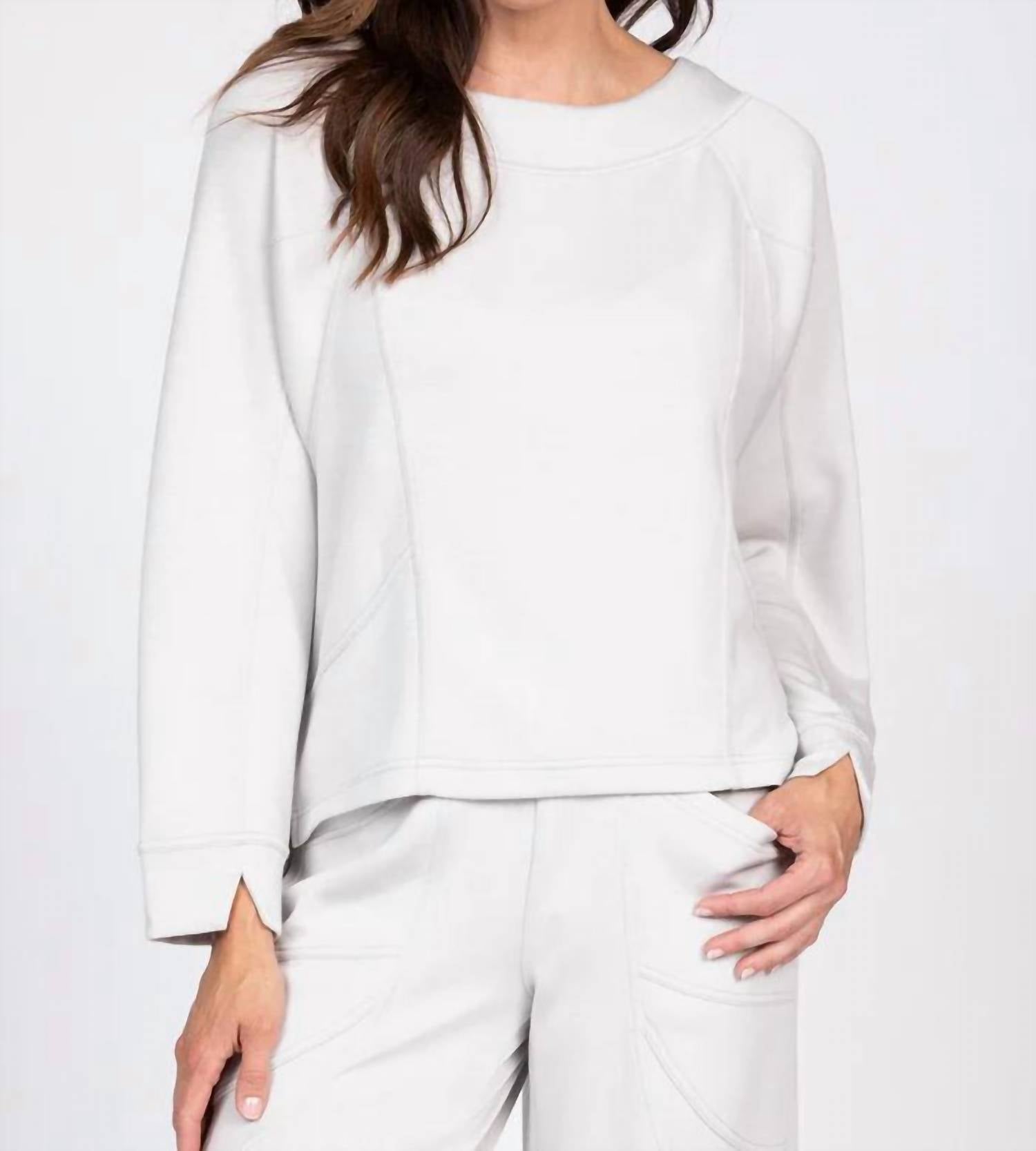 Olivia By Habitat - Feather Lux Knit Travel Pullover