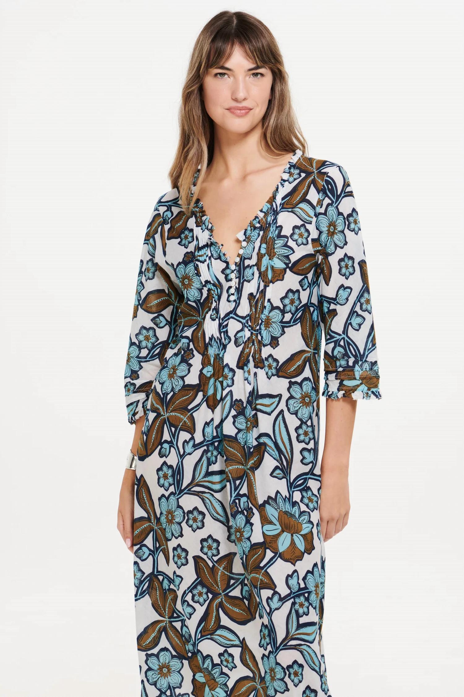 Oneseason - Oman Long Poppy Maxi Dress