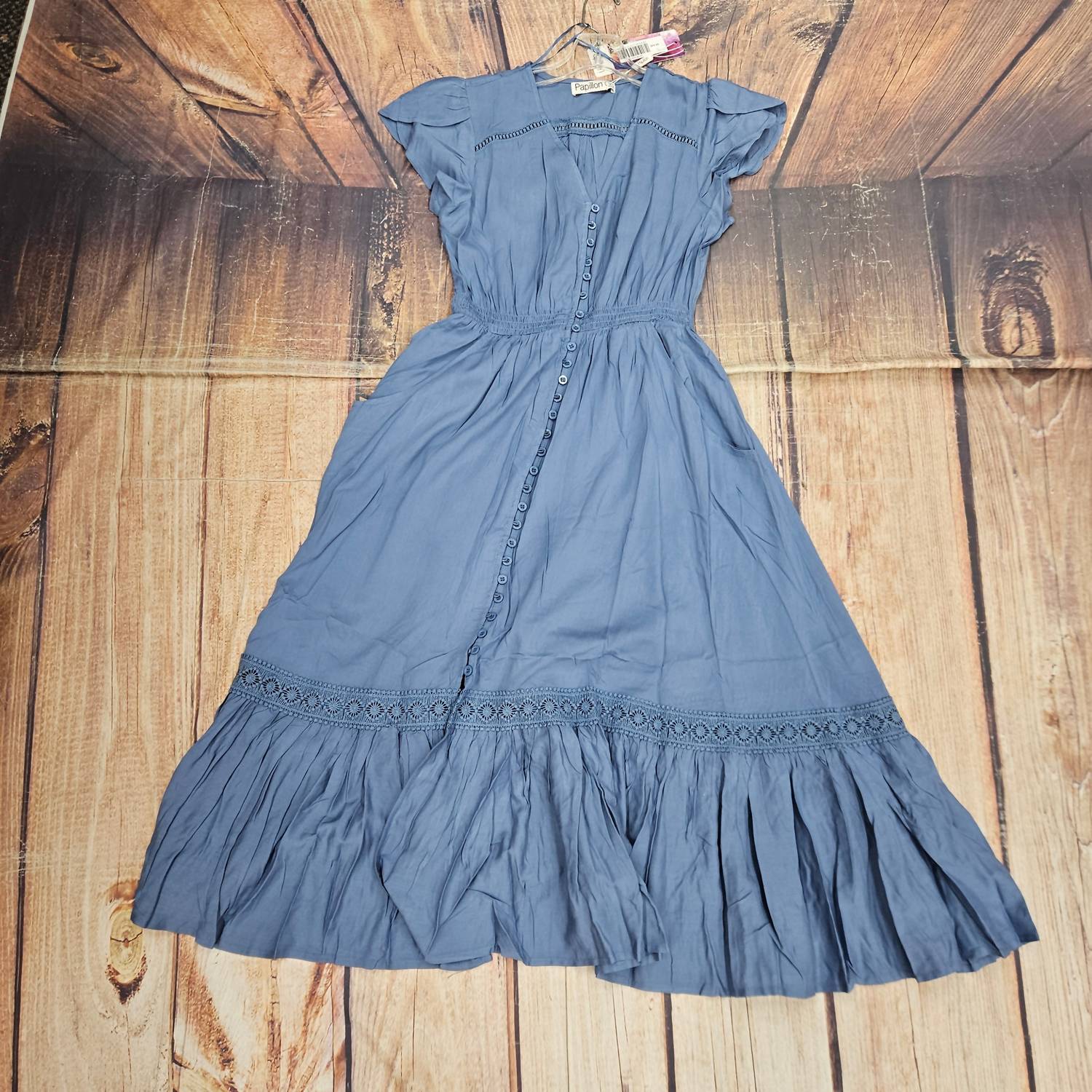Papillon - Women's Button Front Dress