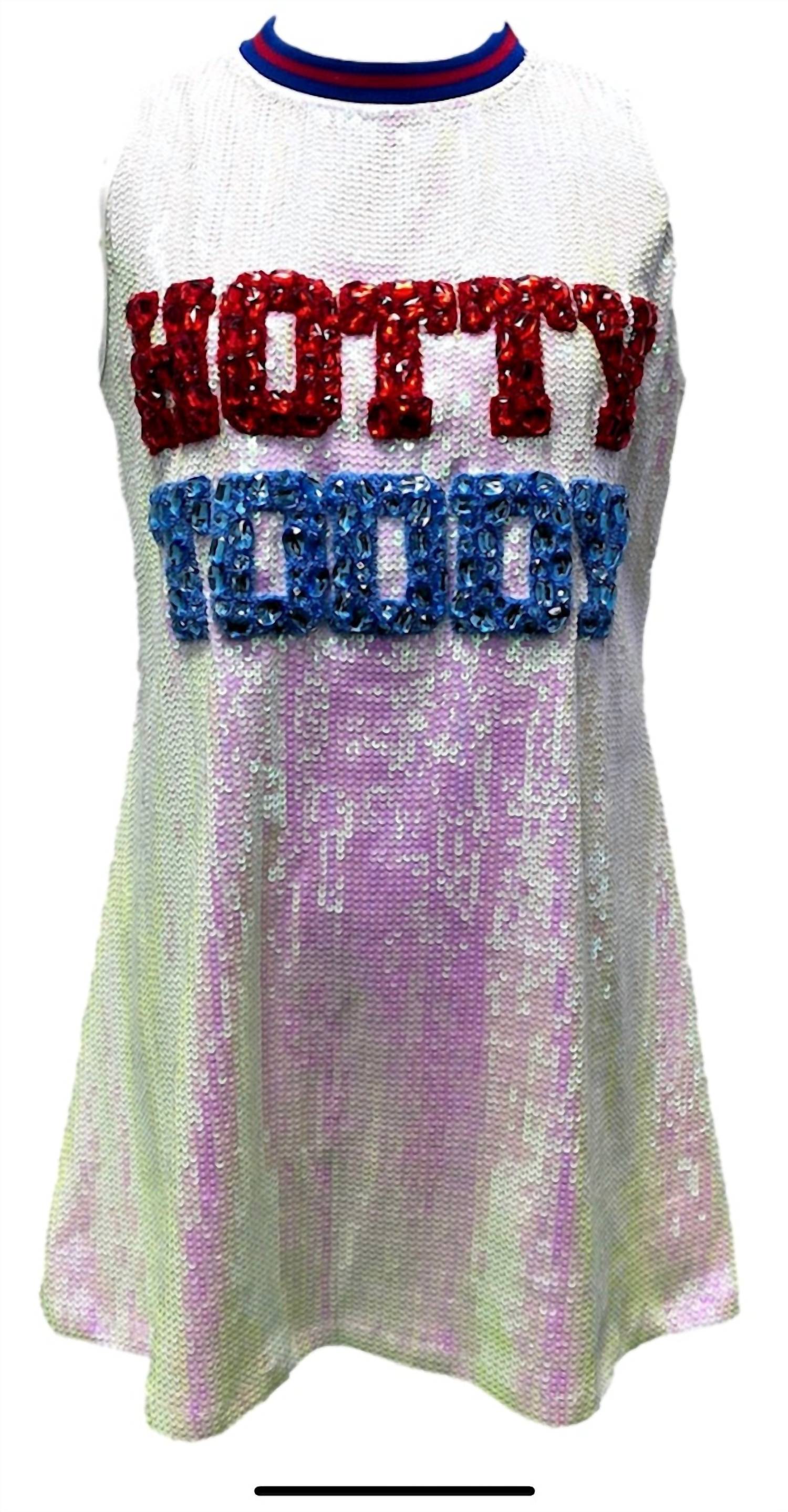 Queen Of Sparkles - Full Sequin Hotty Toddy Tank Dress