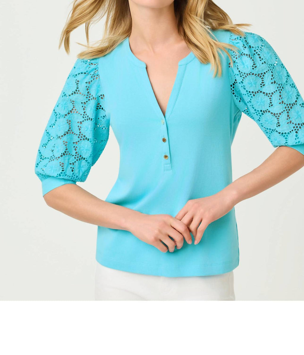 Lilly Pulitzer - Ronson Eyelet Knit Top