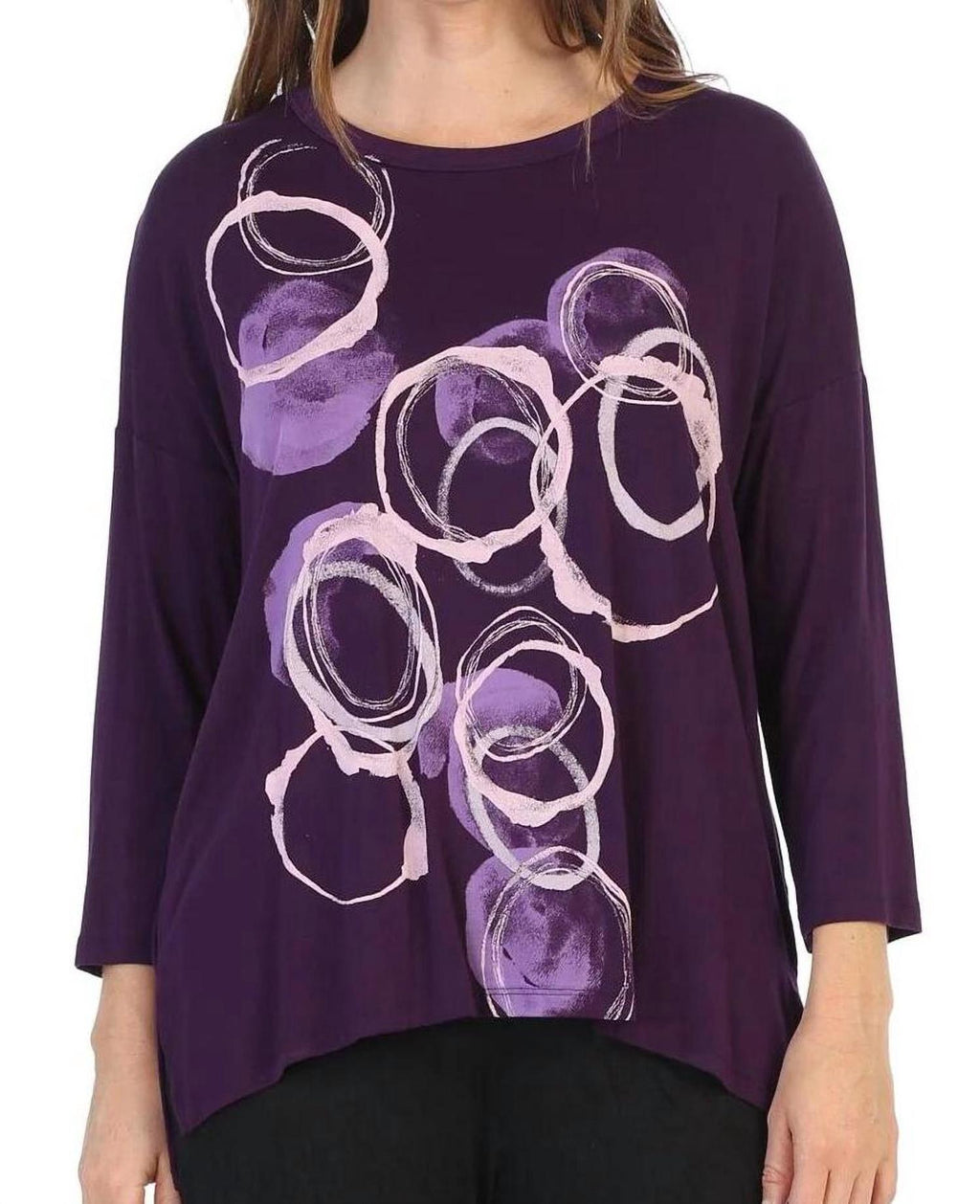 Jess & Jane - Echoes Modal Tunic Top
