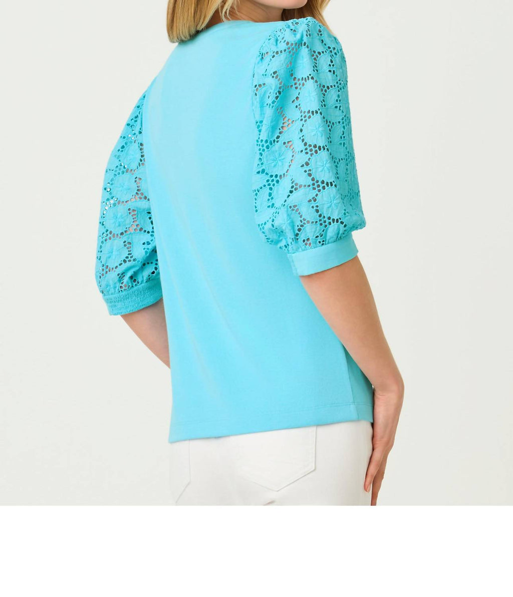 Lilly Pulitzer - Ronson Eyelet Knit Top