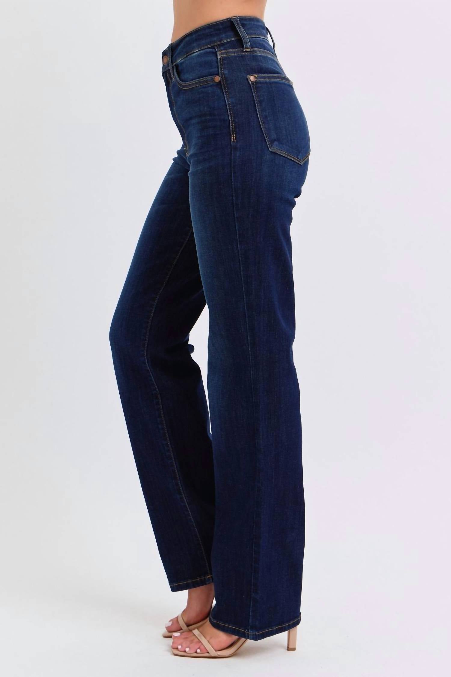Judy Blue - Straight Leg High Rise Jeans