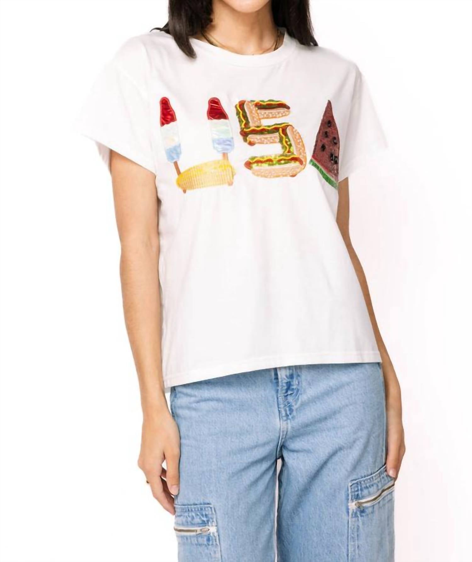 Queen Of Sparkles - Usa Icon Tee