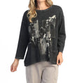 Jess & Jane - Mariposa Mineral Washed Gauze Contrast Pocket Top